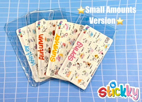 Seasonal Saving Challenge V2 – Small Amounts | Yeti Edition | 12 Week Savings Challenge