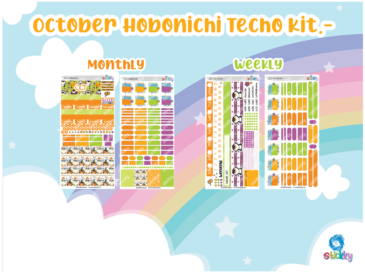 Stickky Monthly Subscription – Hobonichi Weeks✨