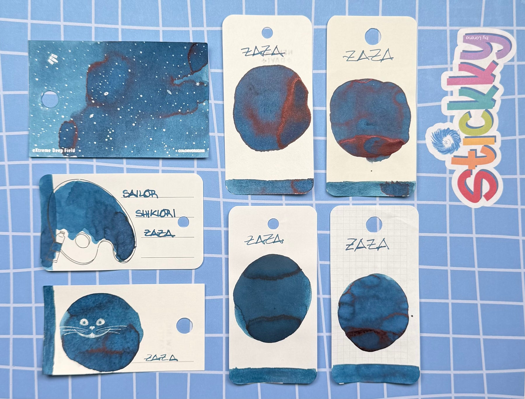 Sailor Shikiori Zaza Fountain Pen Ink Sample