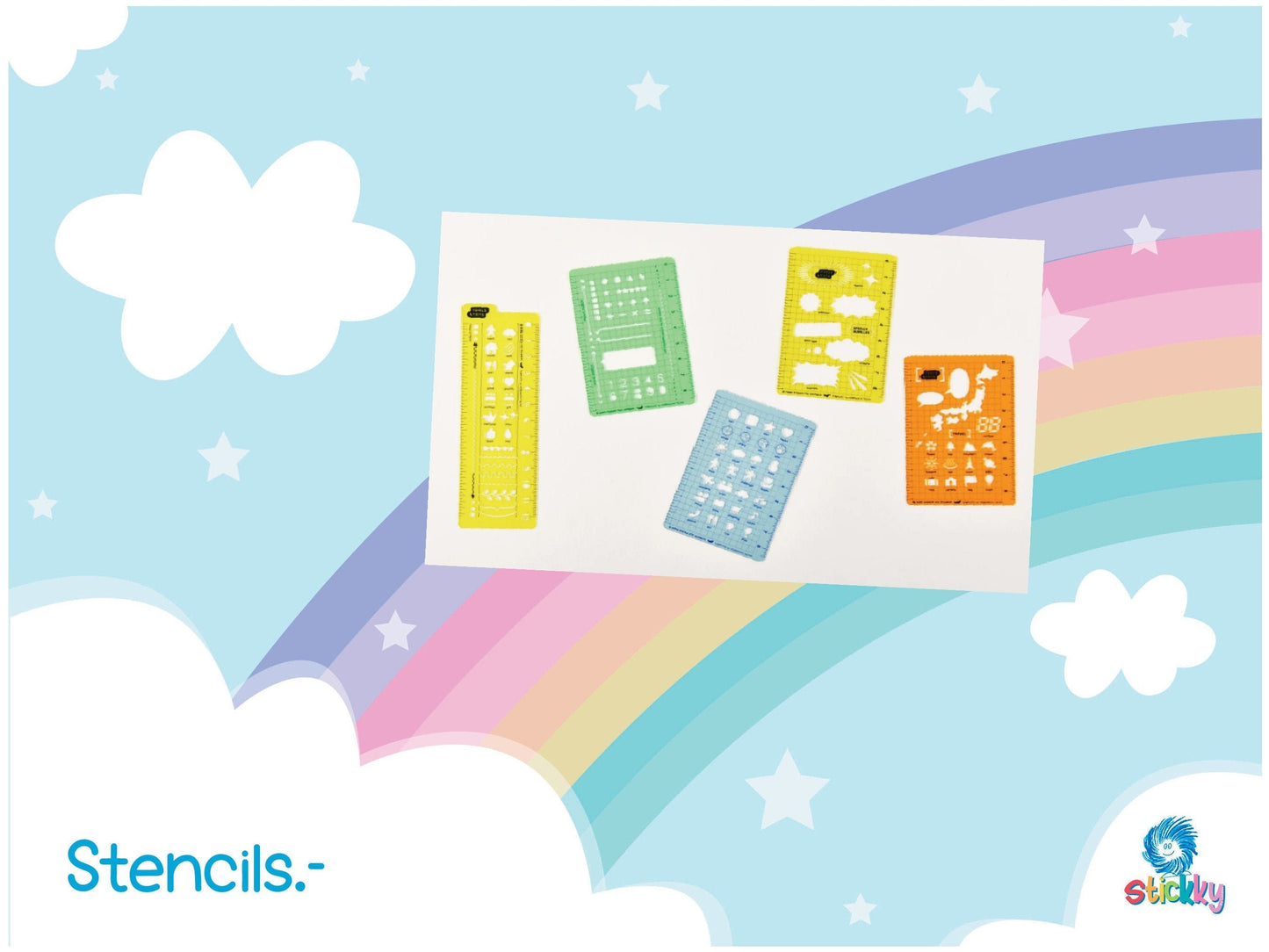 Hobonichi Stencils.-