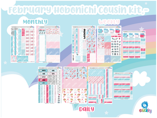 Stickky Monthly Subscription – Hobonichi Cousin (A5) ✨