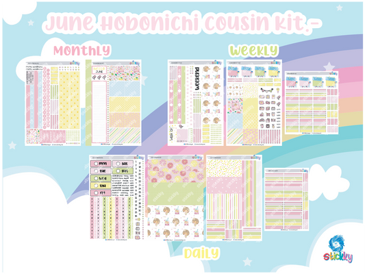 JUNE Stickky Planner Kit ✨