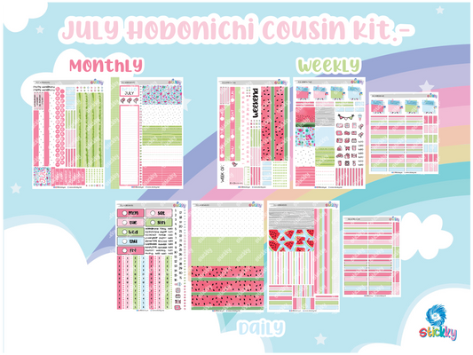 Stickky Monthly Subscription – Hobonichi Cousin (A5) ✨