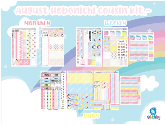 AUGUST Stickky Planner Kit ✨