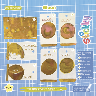 Colorverse Gluon Fountain Pen Ink Sample