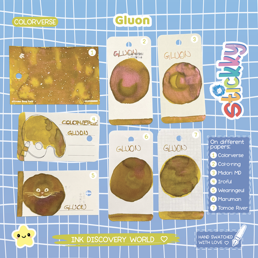 Colorverse Gluon Fountain Pen Ink Sample