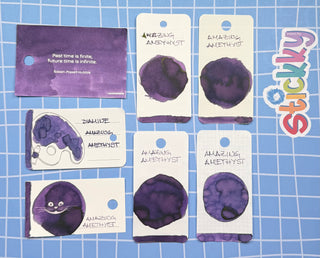 Diamine Amazing Amethyst Fountain Pen Ink Sample
