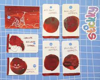 Diamine Ancient Copper Fountain Pen Ink Sample
