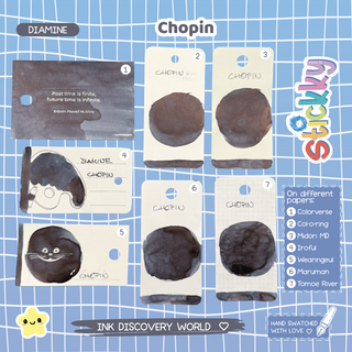 Diamine Chopin Fountain Pen Ink Sample