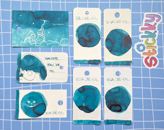 Diamine Eau de Nil Fountain Pen Ink Sample