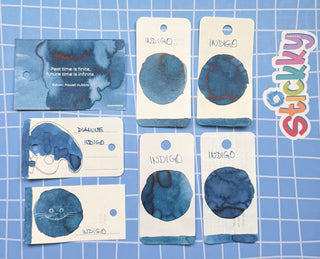 Diamine Indigo Fountain Pen Ink Sample