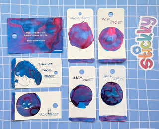 Diamine Jack Frost Fountain Pen Ink Sample