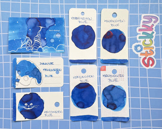 Diamine Kensington Blue Fountain Pen Ink Sample