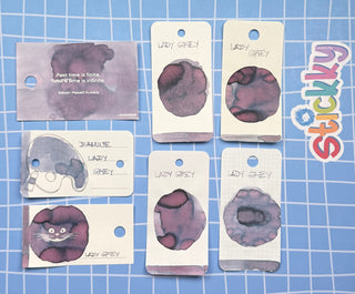 Diamine Lady Grey Fountain Pen Ink Sample