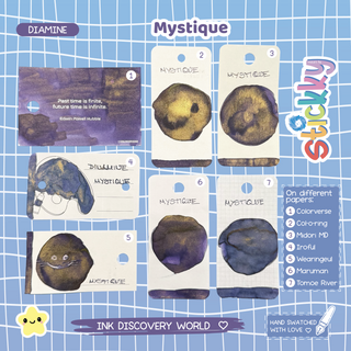 Diamine Mystique Fountain Pen Ink Sample