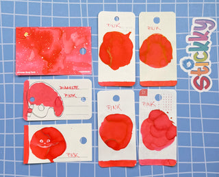 Diamine Pink Fountain Pen Ink Sample