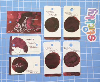 Diamine Rustic Brown Fountain Pen Ink Sample