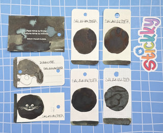 Diamine Salamander Fountain Pen Ink Sample