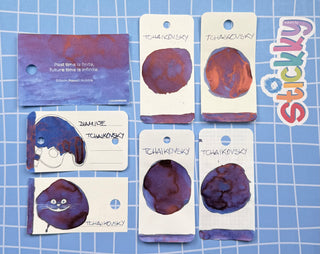 Diamine Tchaikovsky Fountain Pen Ink Sample