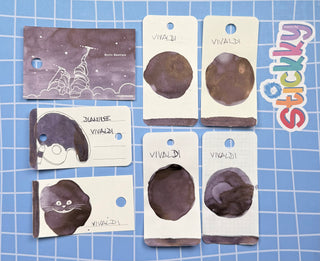 Diamine Vivaldi Fountain Pen Ink Sample