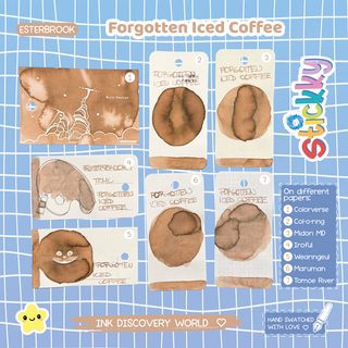 Esterbrook Forgotten Iced Coffee Fountain Pen Ink Sample
