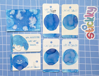 Ink Institute Cat at Dawn Fountain Pen Ink Sample