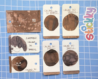 J. Herbin Cacao du Brésil Fountain Pen Ink Sample
