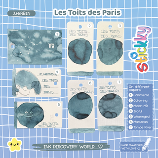 J. Herbin Les Toits des Paris Fountain Pen Ink Sample