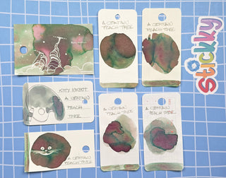Kitty Inkpot A Certain Peach Tree Fountain Pen Ink Sample