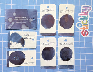 Lamy Benitoite Fountain Pen Ink Sample