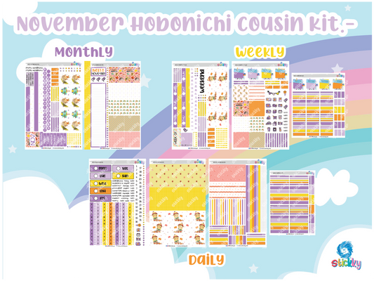 NOVEMBER Stickky Planner Kit ✨