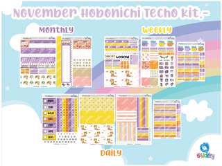 NOVEMBER Stickky Planner Kit ✨