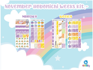 NOVEMBER Stickky Planner Kit ✨