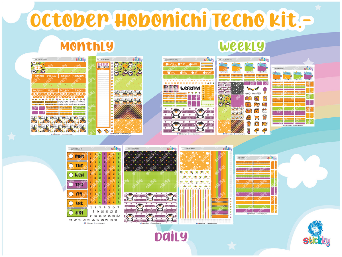 Stickky Monthly Subscription – Hobonichi Techo (A6) ✨