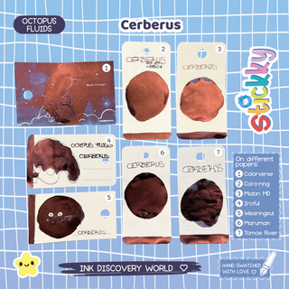Octopus Fluids Cerberus Fountain Pen Ink Sample