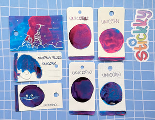 Octopus Fluids Unicorn Fountain Pen Ink Sample