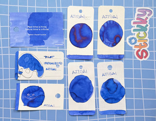 Pilot Iroshizuku Ajisai Fountain Pen Ink Sample