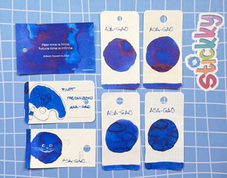 Pilot Iroshizuku Asa-gao Fountain Pen Ink Sample