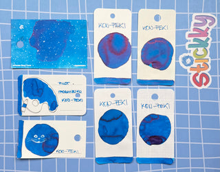 Pilot Iroshizuku Kon-peki Fountain Pen Ink Sample