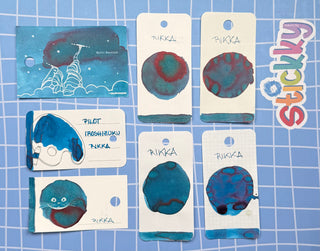 Pilot Iroshizuku Rikka Fountain Pen Ink Sample