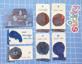 Pilot Iroshizuku Shin-kai Fountain Pen Ink Sample