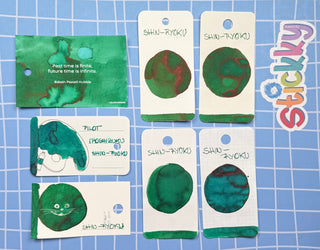 Pilot Iroshizuku Shin-ryoku Fountain Pen Ink Sample