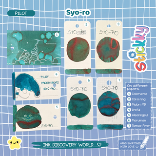 Pilot Iroshizuku Syo-ro Fountain Pen Ink Sample