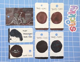 Pilot Iroshizuku Take-sumi Fountain Pen Ink Sample