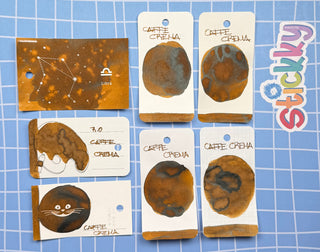 Robert Oster Caffè Crema Fountain Pen Ink Sample