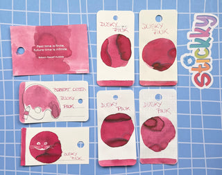 Robert Oster Dusky Pink Fountain Pen Ink Sample