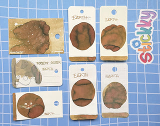 Robert Oster Earth Fountain Pen Ink Sample