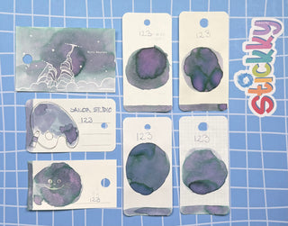 Sailor Ink Studio 123 Fountain Pen Ink Sample