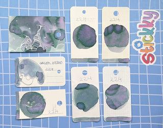 Sailor Ink Studio 224 Fountain Pen Ink Sample