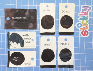 Sailor Shikiori Doyou Fountain Pen Ink Sample